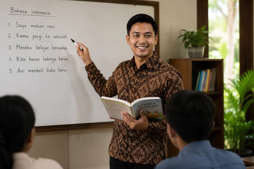Certified language instructor teaching intensive english conversational basics and IELTS preparation to students